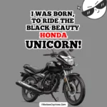 Honda Unicorn Bike Quotes & Captions for Instagram